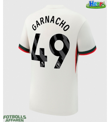 Chelsea Alejandro Garnacho #49 Bortatröja 2025-26 Kortärmad